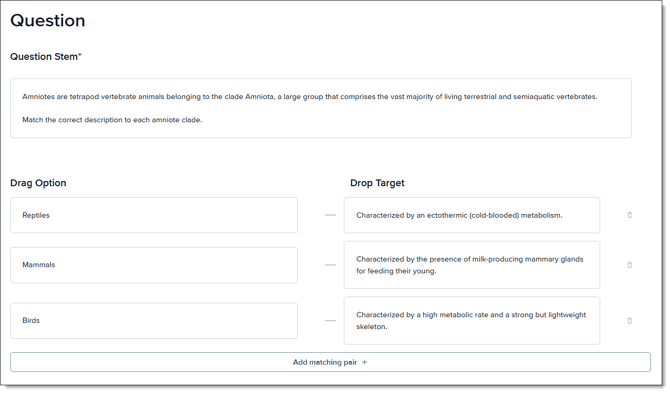 amniotes matching question_knowledge base_question types_2025-august-01_tje