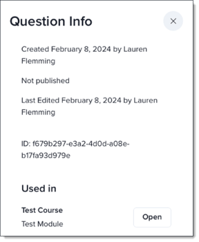 question page question info panel_knowledge base_using the question page icons_2025-august-21_tje