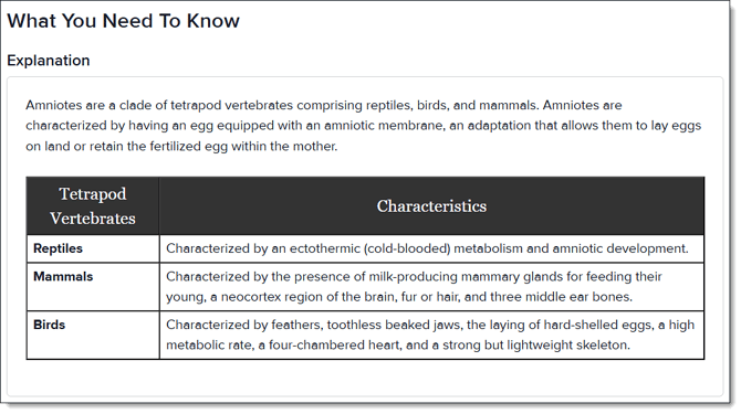 wyntk amniotes_knowledge base_how to write matching questions_2025-july-31_tje-1